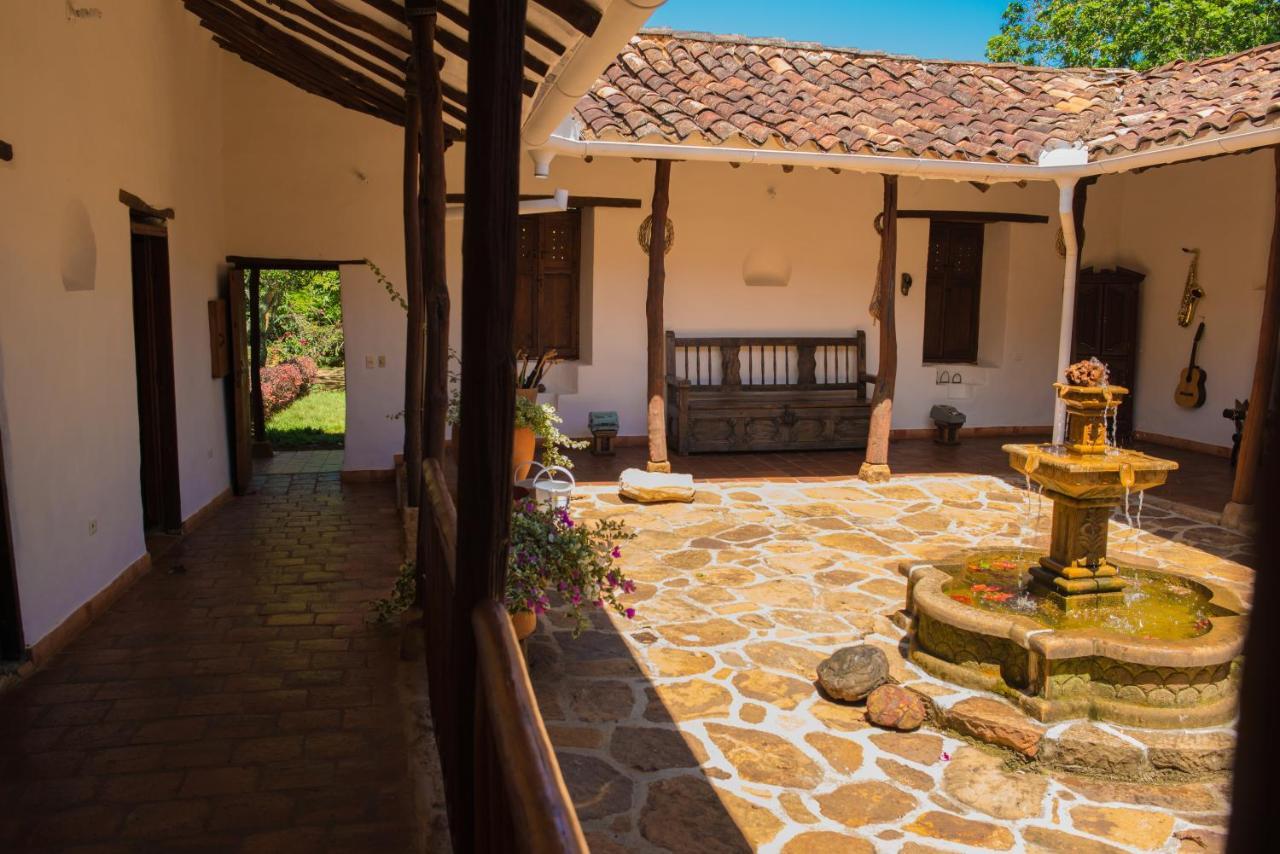 Hotel Hacienda Macedonia Barichara Zewnętrze zdjęcie